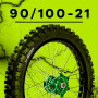 Neumático X-Grip HulkyBoy 90 / 100-21