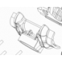 KTM / HVA cylinder outlet flange