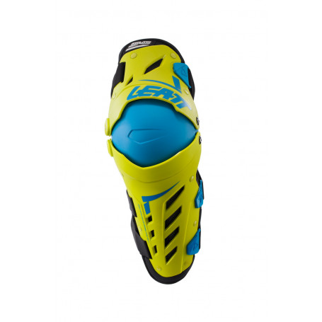 Leatt Duall Axis Knee Brace lemon/blue