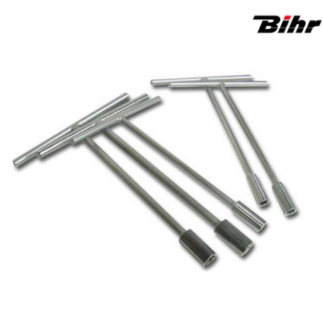 Jeu de 5 clés en T à douilles BIHR