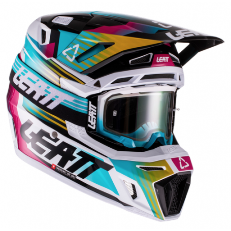 Casque Leatt composite 8.5 v22 Aqua
