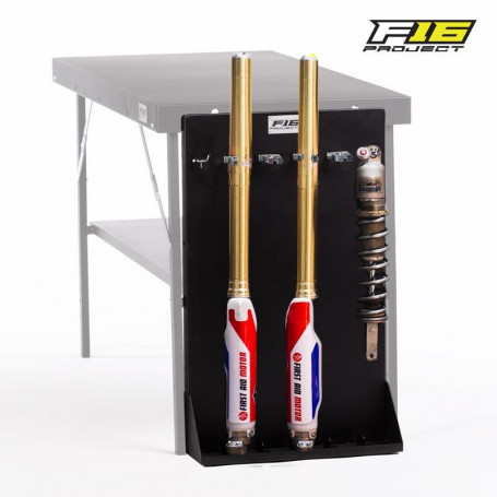 F16 Forks’ and shock stand
