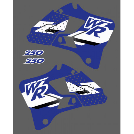kit déco réplica origine Yamaha 250 wrz 1999