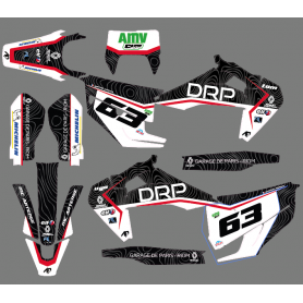 graphic kit and stickers - Alex Enduro Parts