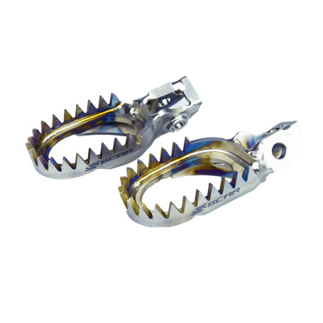 Footrest Scar Titanium