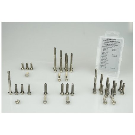 Kit vis moteur titane Scar