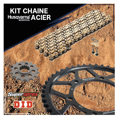 Kit chaine Husqvarna Supersprox acier