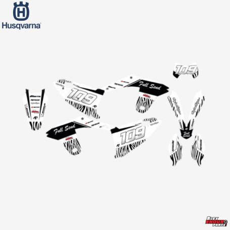 Kit déco Husqvarna full send TE 2014-2019