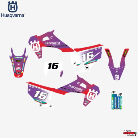 Kit déco enduro Husqvarna TE