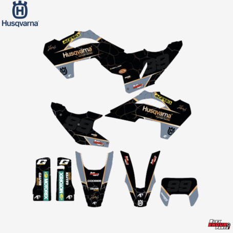 Kit Déco Husqvarna Graham Jarvis Réplica