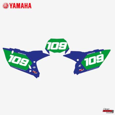 Fond de plaque Yamaha wrf 2025