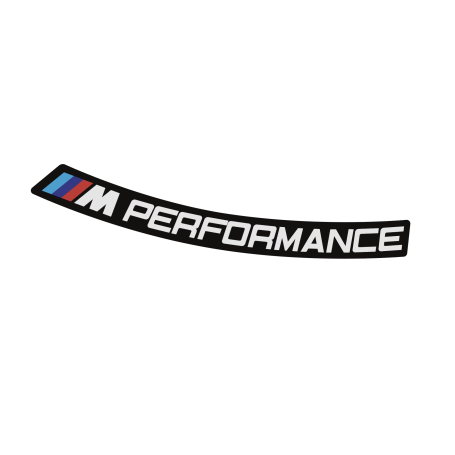 sticker de jante BMW M Performance