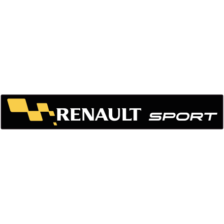 Bandeau de pare brise Renault Sport damier