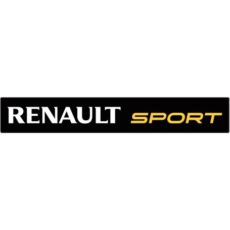 copy of Bandeau de pare brise Renault Sport damier