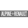 Sticker réplica Alpine Renault Vintage